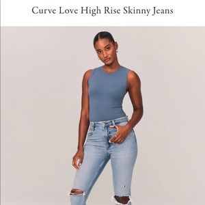 Abercrombie Curve Love Skinny Jeans